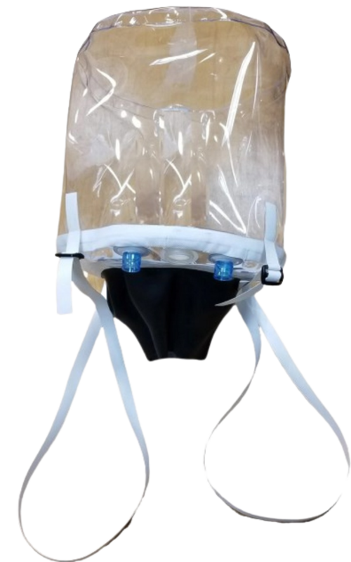 Маска (Ковпак) киснева з резервуаром нереверсивна, XL